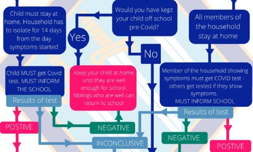 St Bernard S Preparatory School Covid 19 Flowchart